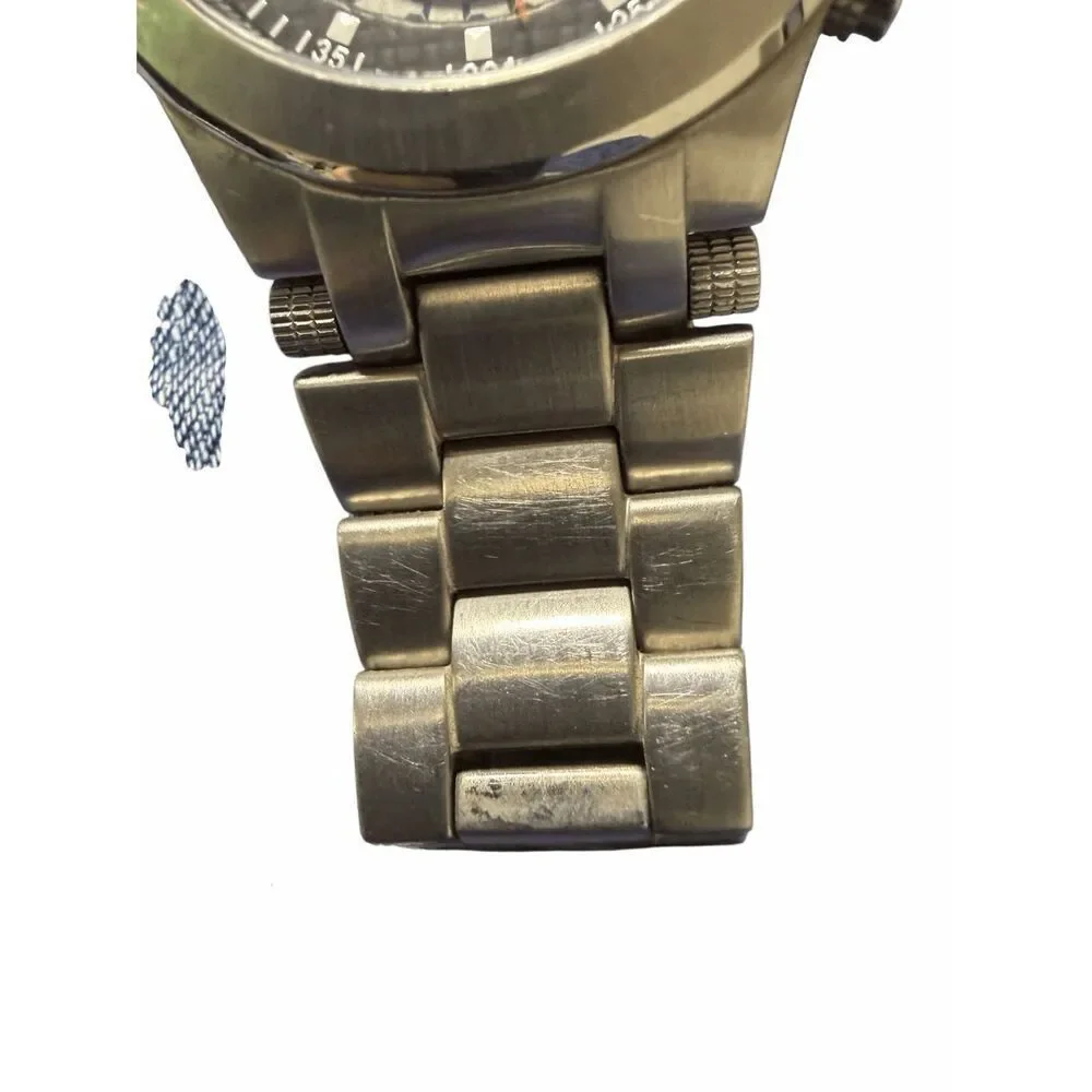 Rare 2005 Harley Davidson Bulova Chronograph Men’s  wristwatch model 78A110 New